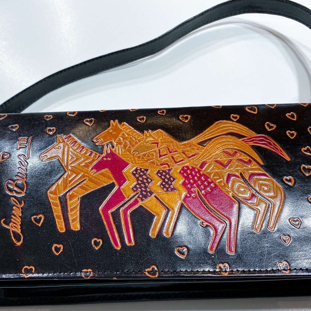 LIKE NEW Laurel Burch Vintage Clutch Purse - Picture 4 of 14
